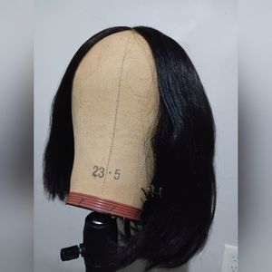 Bob style synthetic wig